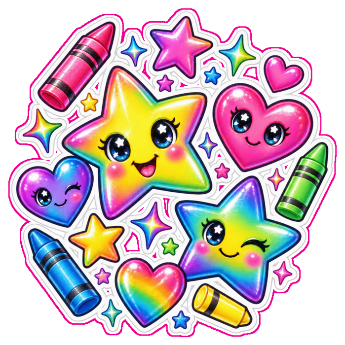 Stars sticker