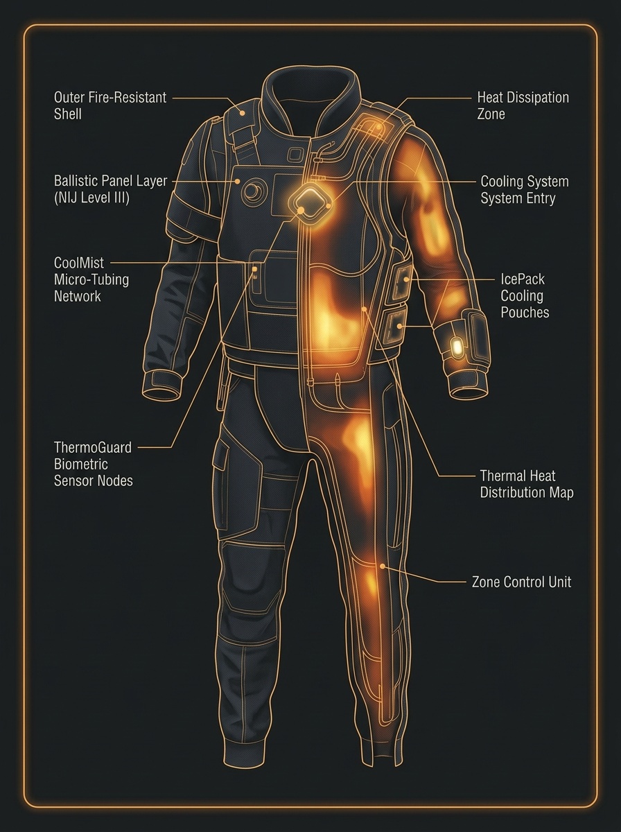 Suit — Thermal Cutaway