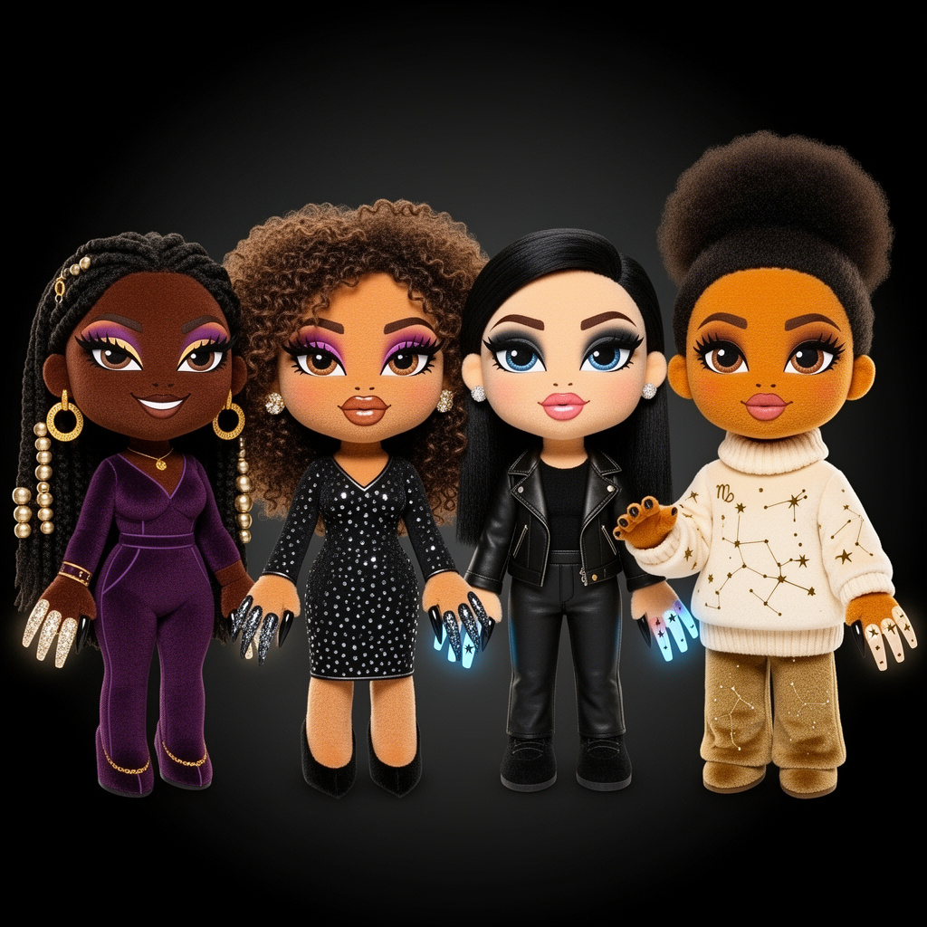 Nailed by Q Brand Mascots — LaQuita, Ivory, Irish, and Yogi