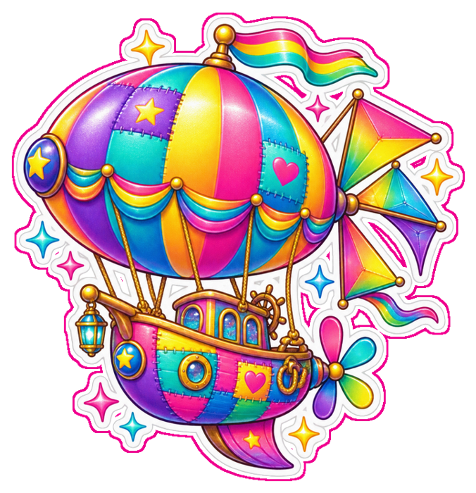 Airship sticker