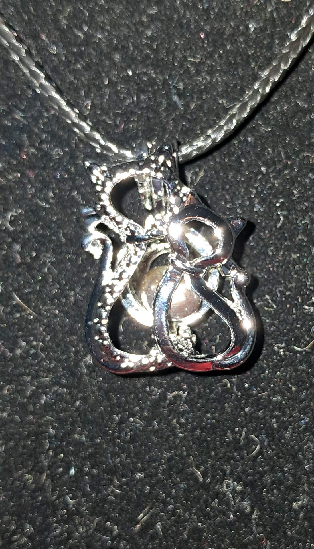 Filigree Round Locket Necklace