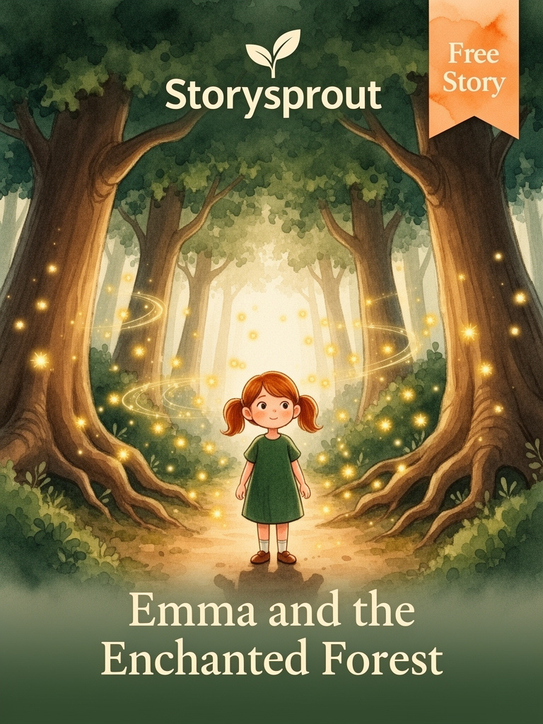 An illustrated forest story cover from the Storysprout library
