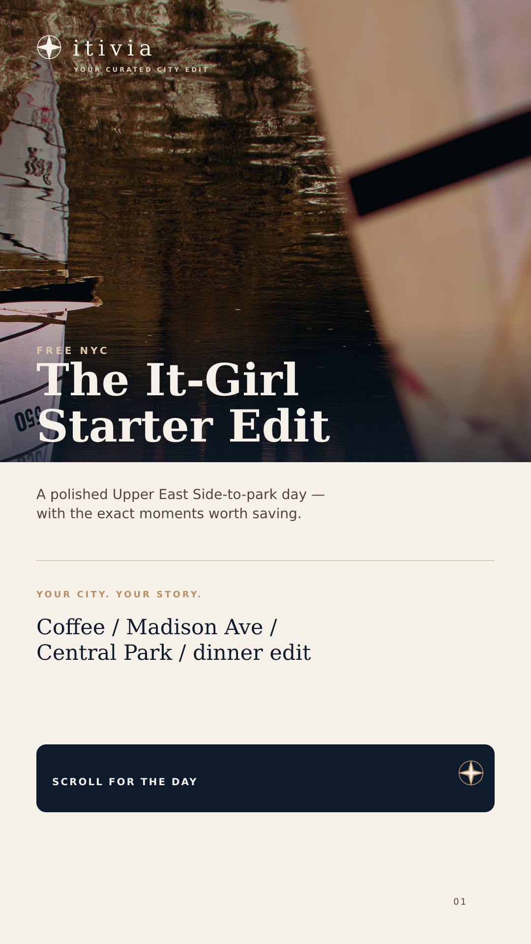 Cover of the free NYC It-Girl Starter Edit guide