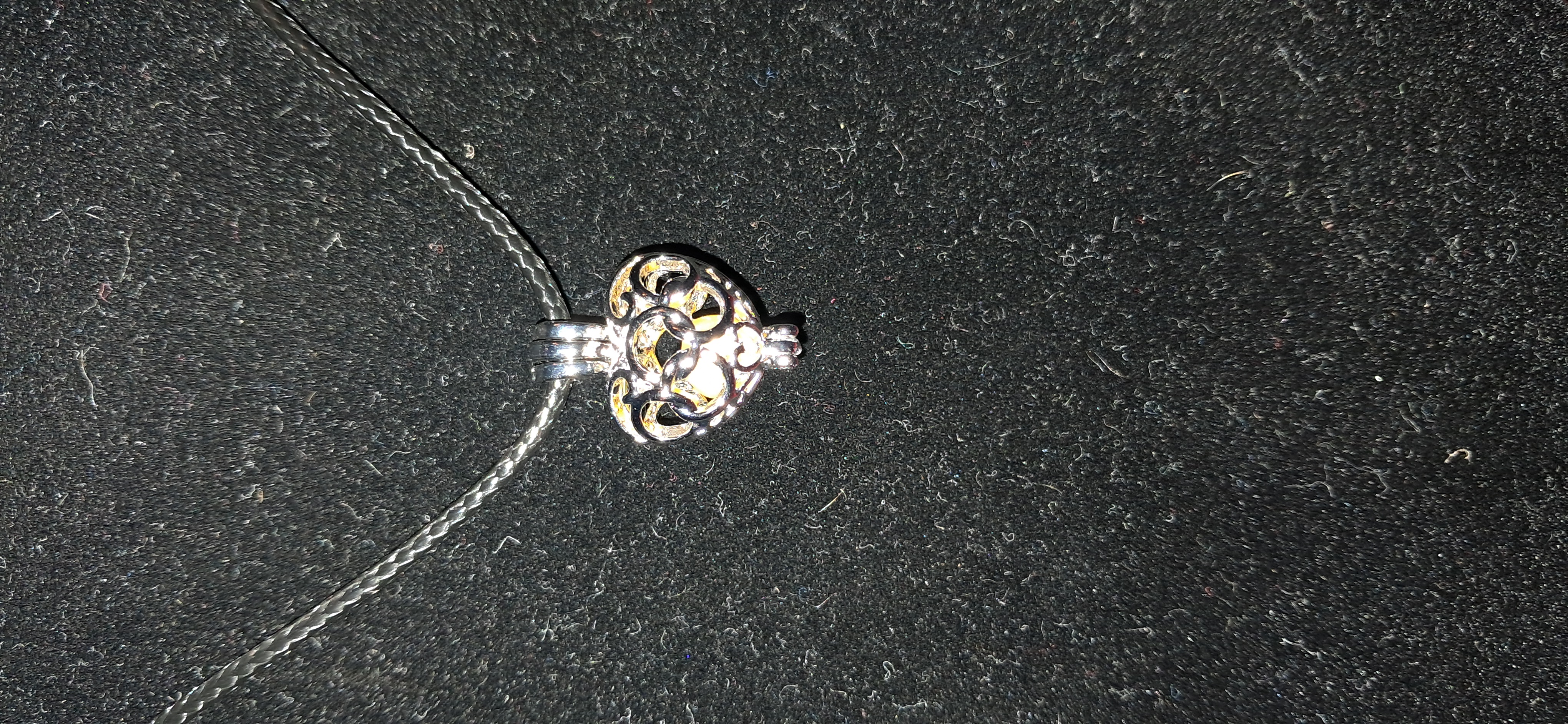 Anchor Locket Necklace