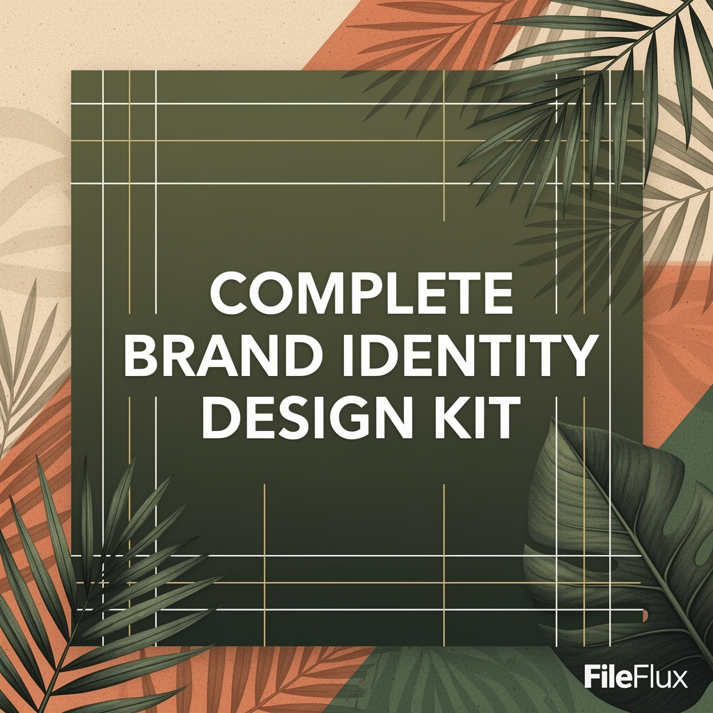 Complete Brand Identity Design Kit (Canva)