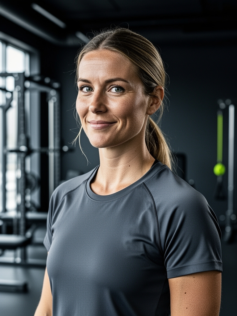 Fiktiv demoprofil för PT:n Elin Berg