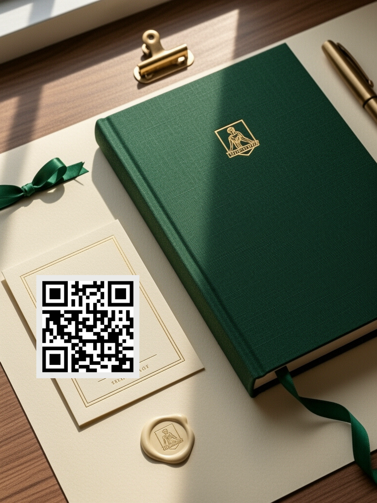 StoryVault QR memory keepsake insert