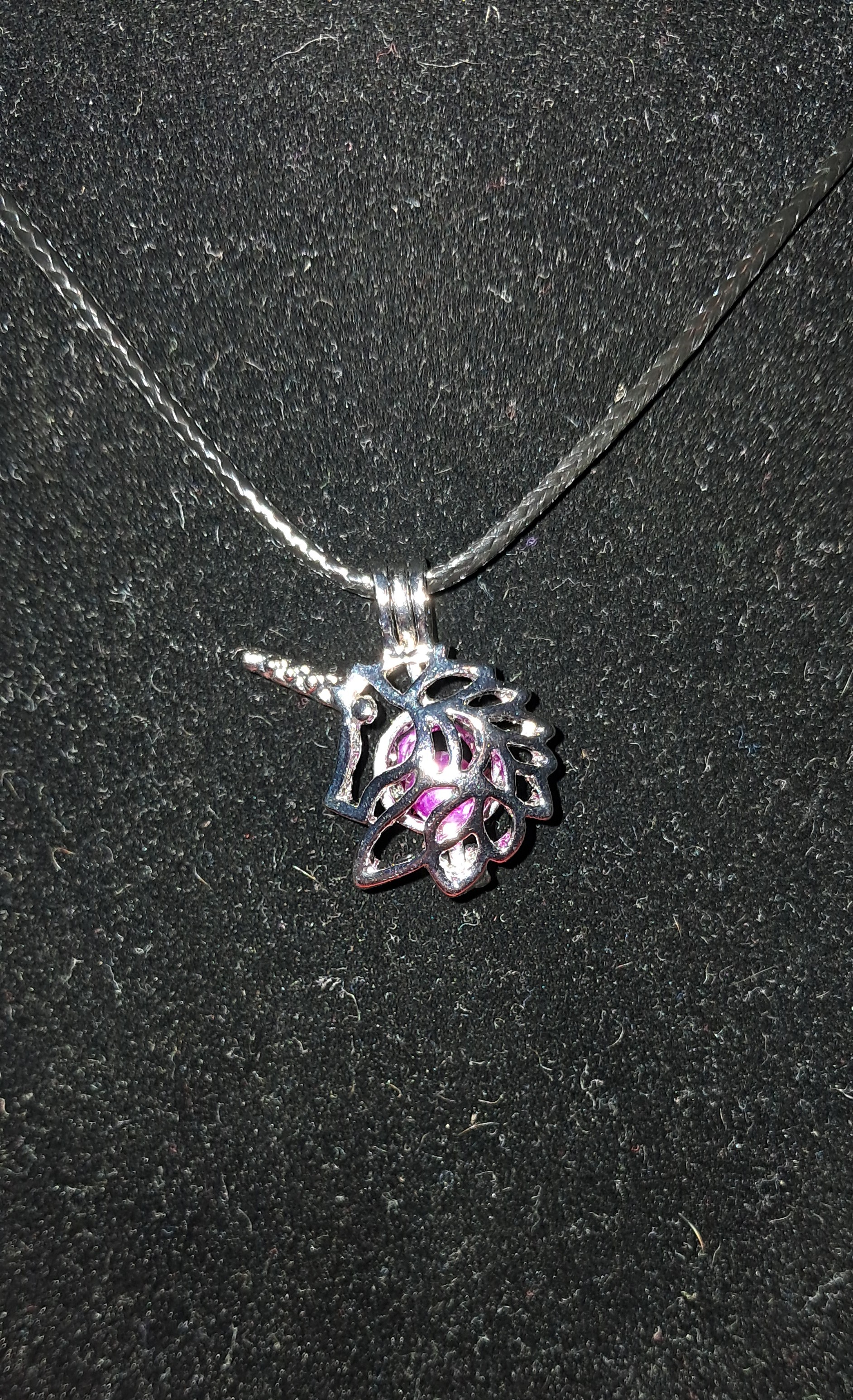 Lotus Circle Necklace