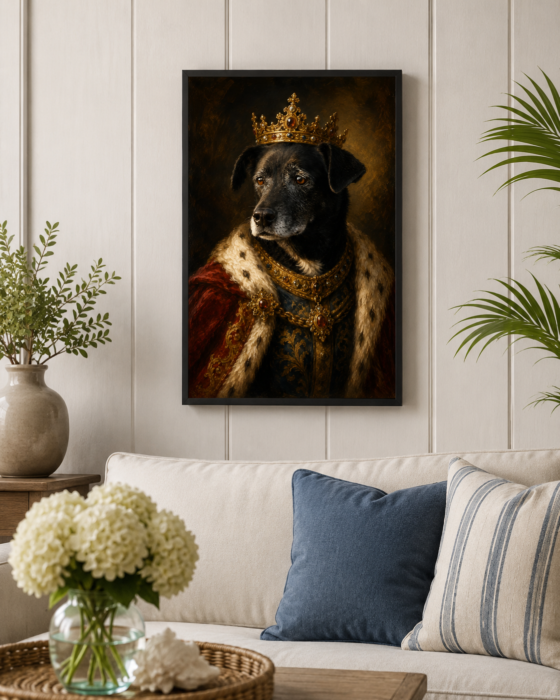 Black Framed Print example