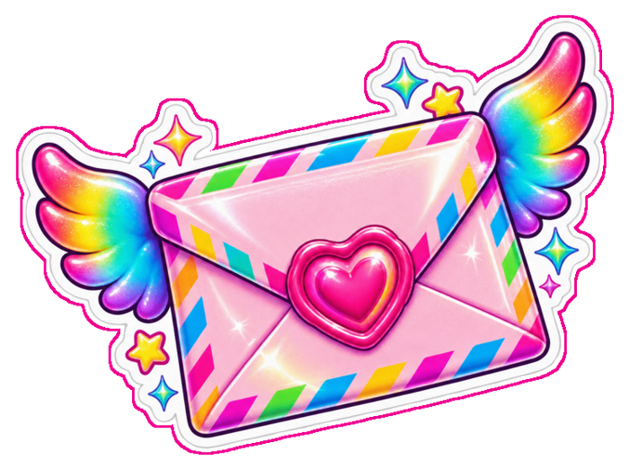 Envelope sticker
