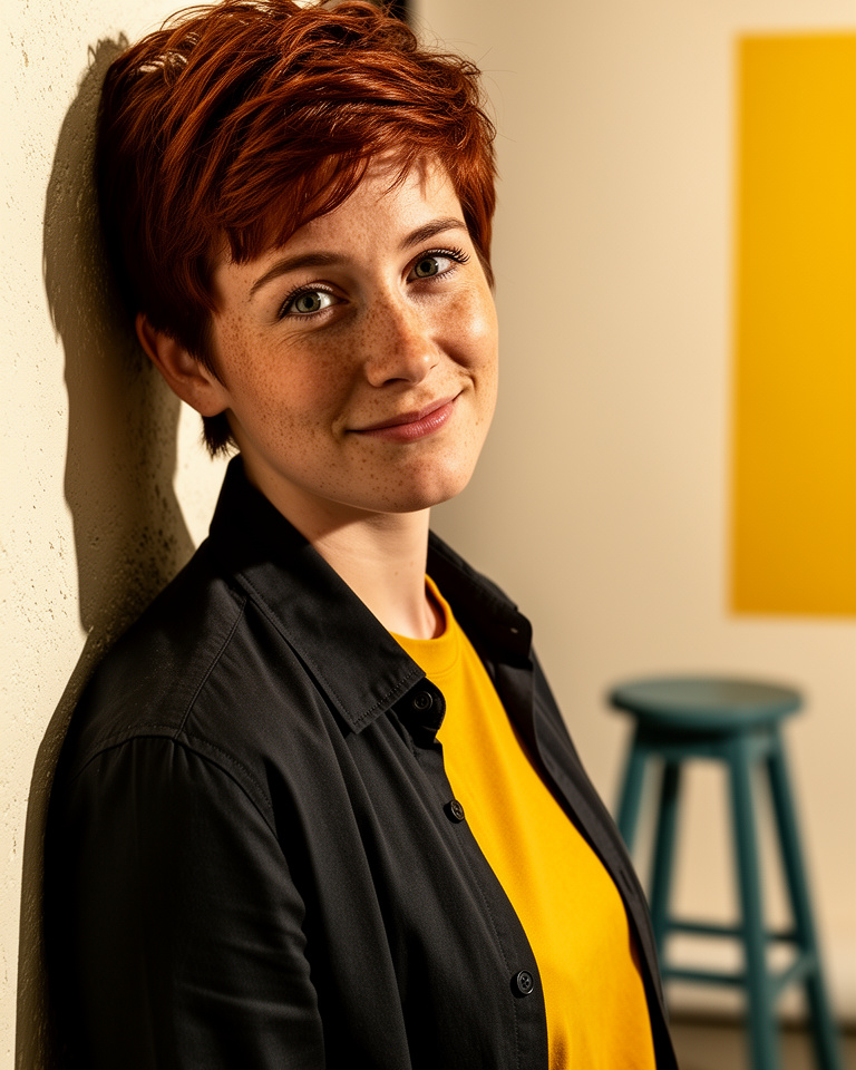 Fictional sample performer portrait of Rowan