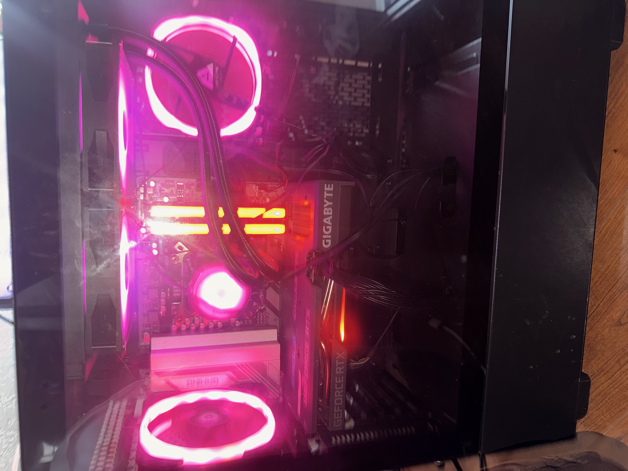 Vertex Systems internal showcase PC build