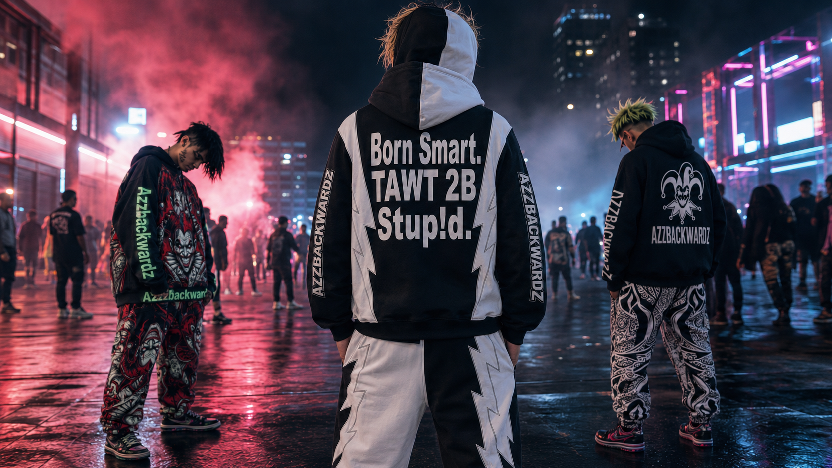 AZZ DROP 001 visual world concept campaign imagery