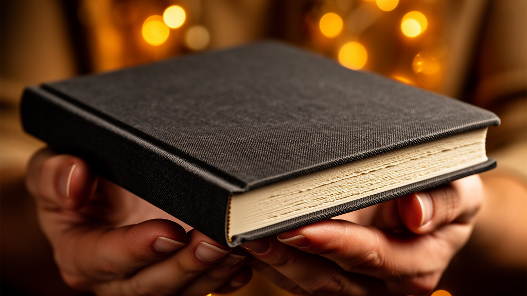 Premium hardcover MemoryVerse book.