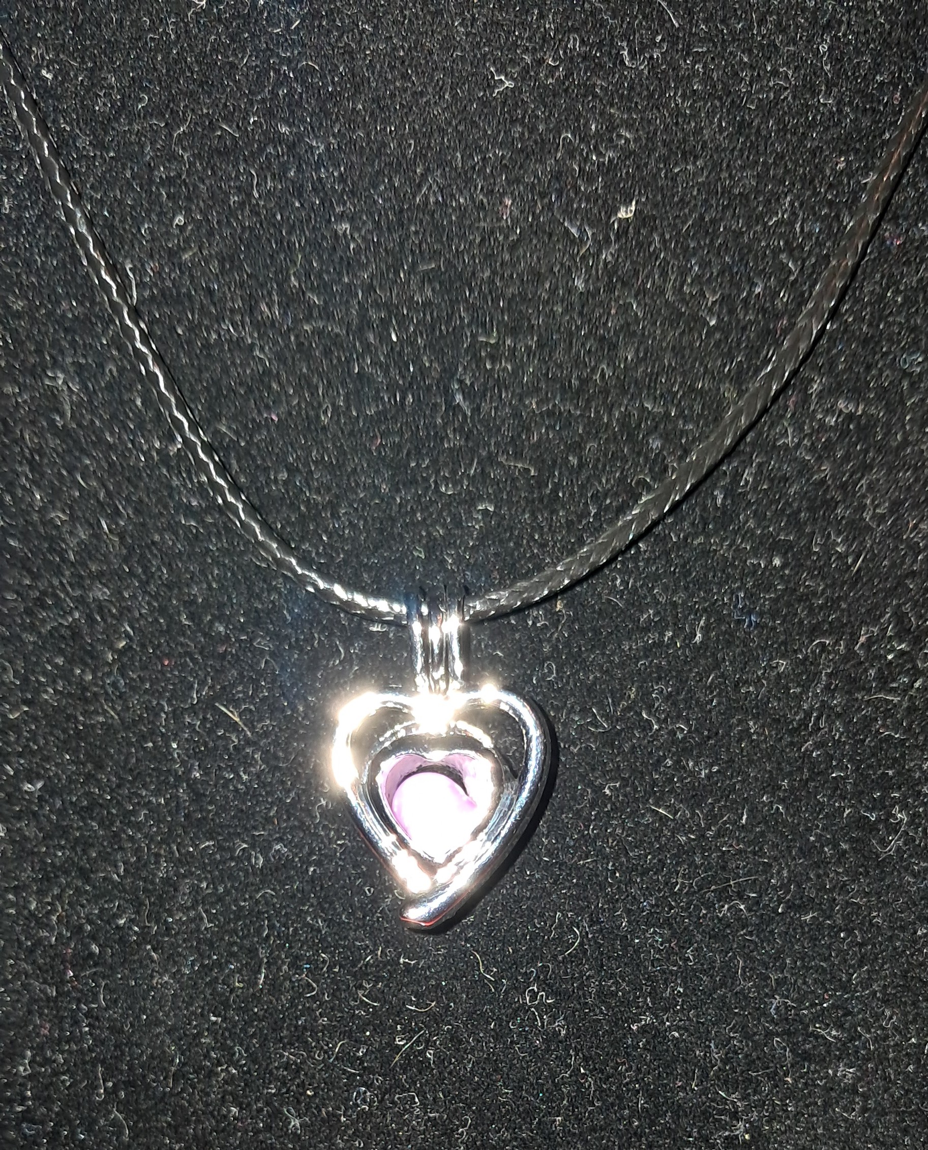 Heart Cross Necklace
