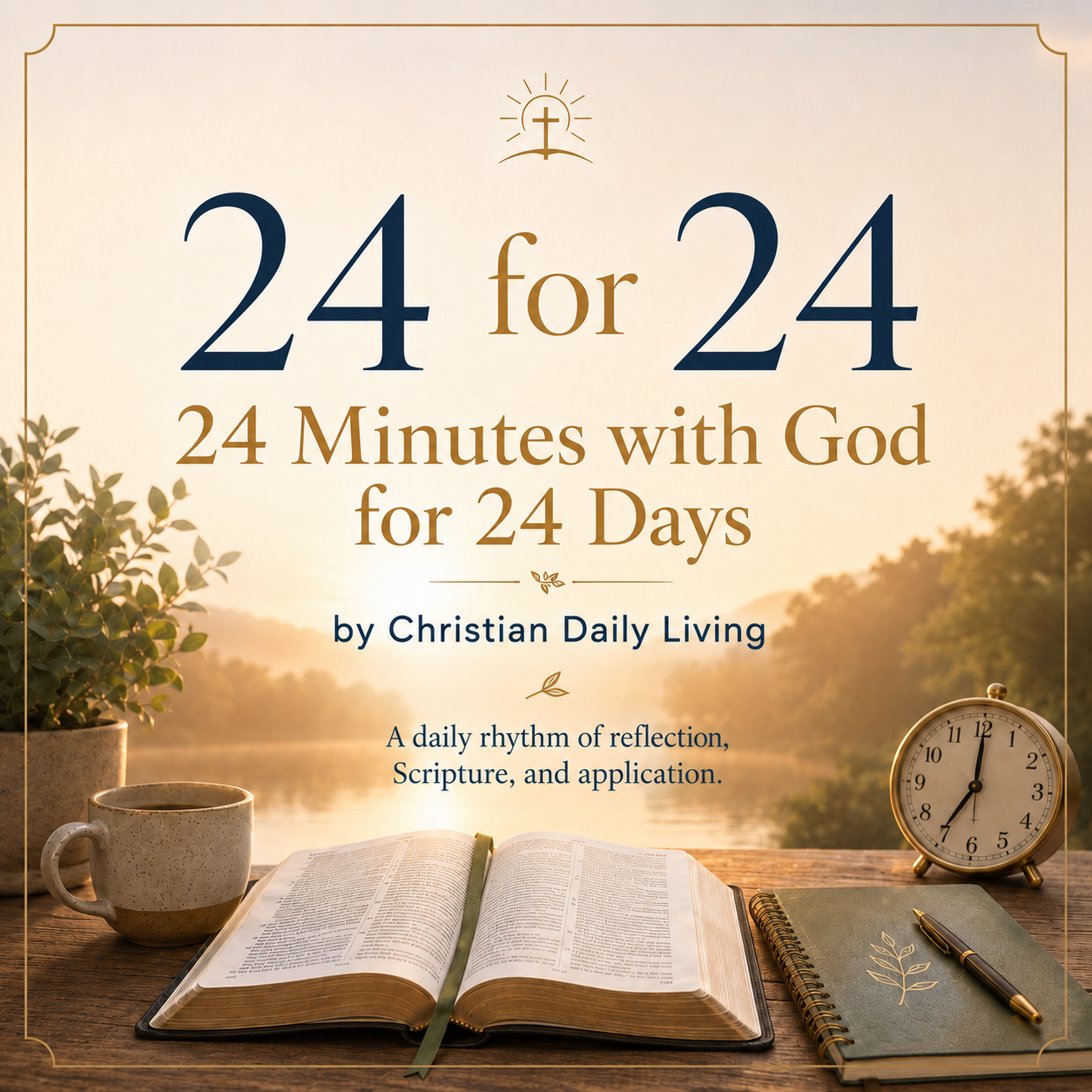 24 for 24 - 24 Minutes with God for 24 Days: A Real-Time Devotional