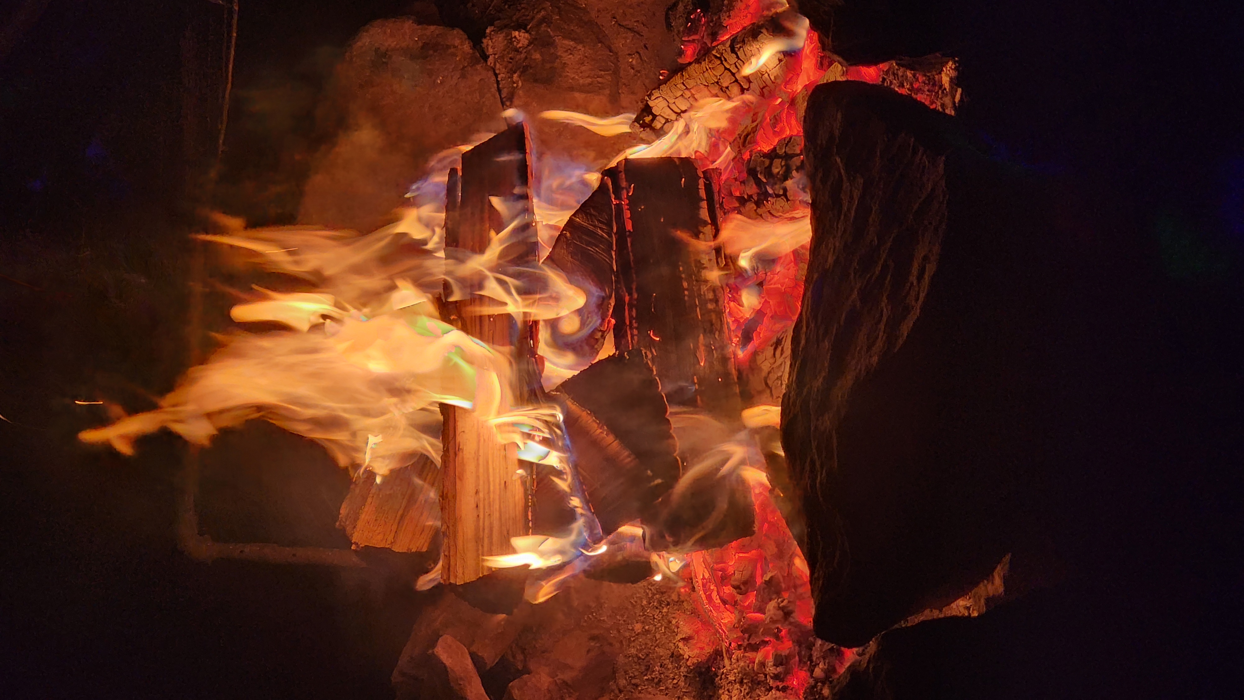 Open Pirate's Treasure Chest, an original Echoes In Embers fire photograph