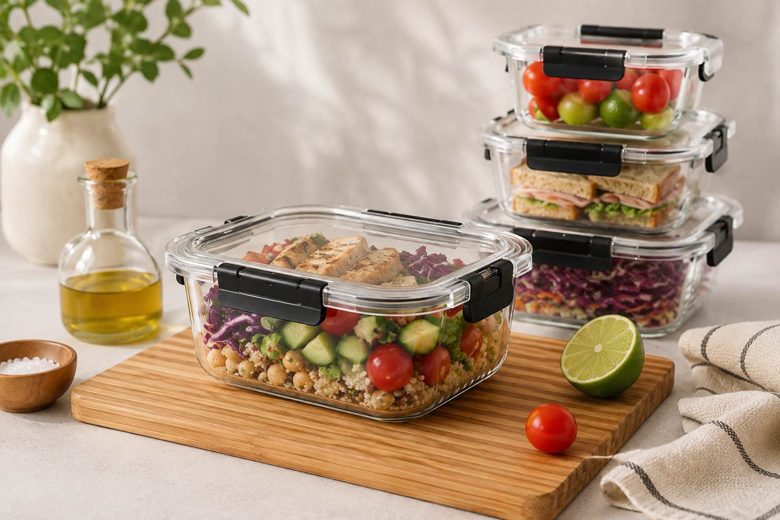 TerraNest guide image for Glass Food Storage Containers