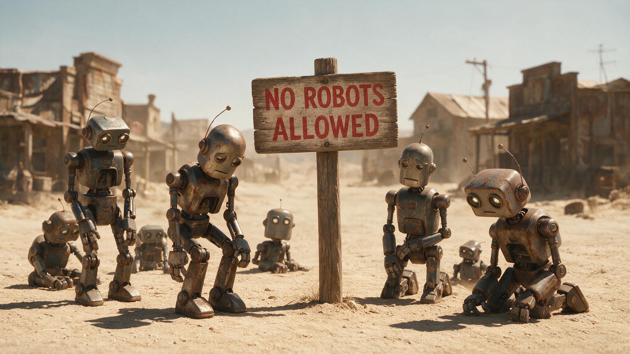 Cloudflare AI bot policy settings showing Search, Agent, and Training crawler controls