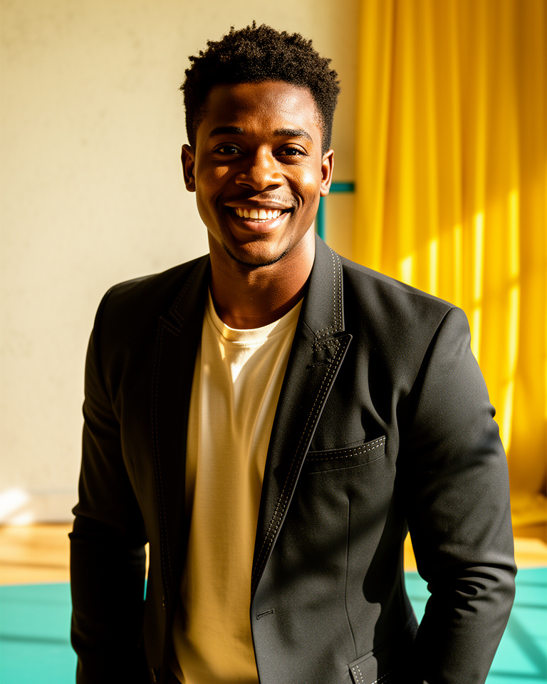 Fictional sample performer portrait of Marcus