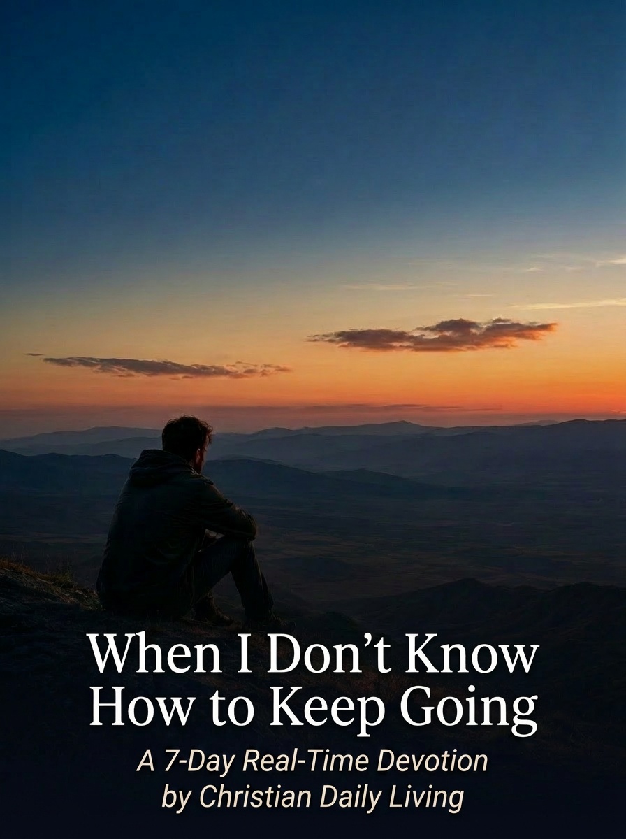 When I Don't Know How to Keep Going — A 7-Day Real-Time Devotion