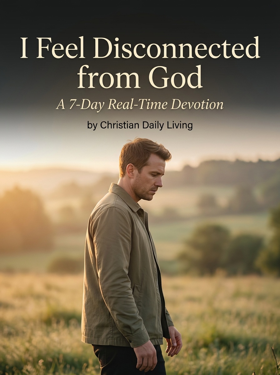 I Feel Disconnected from God - A 7-Day Real-Time Devotion