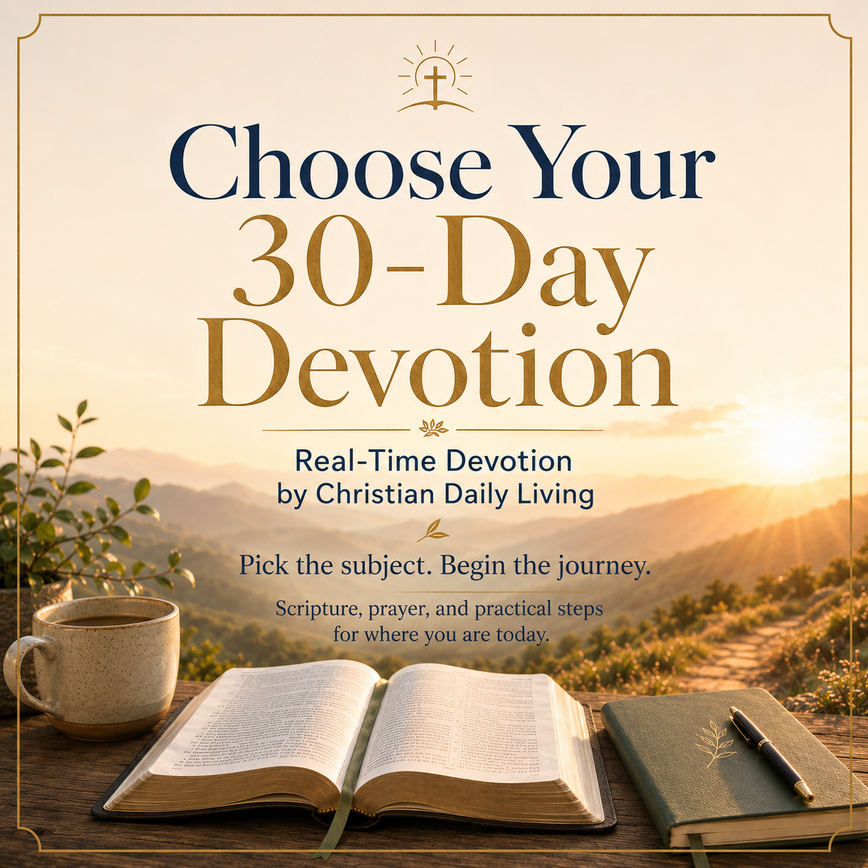 A 30-Day Real-Time Devotion