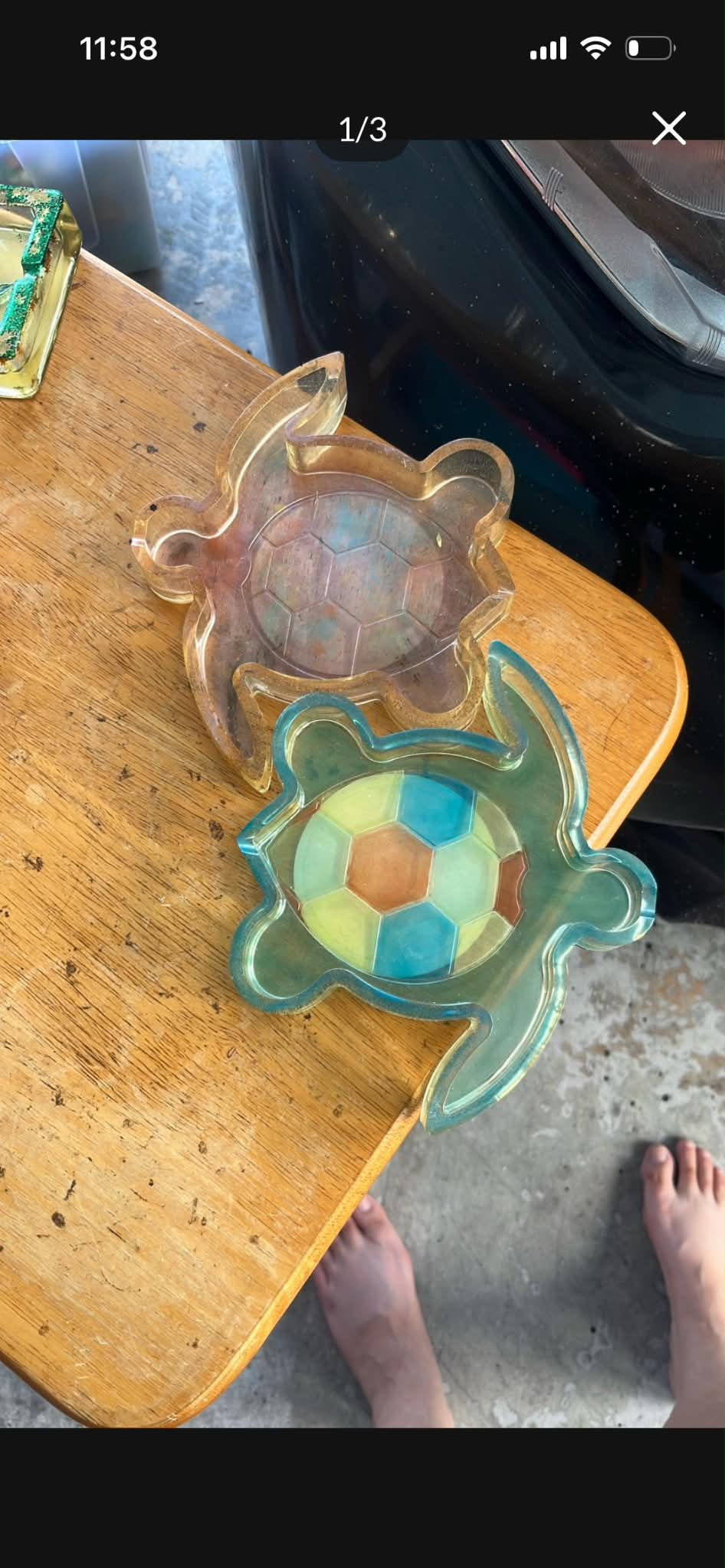 Pink Rose Gold Skull Tray