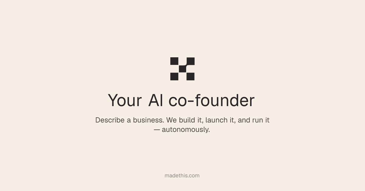 MadeThis logo